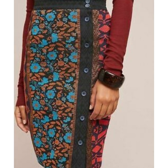Anthropologie Dresses & Skirts - NWT Anthropologie patterned skirt, sz S